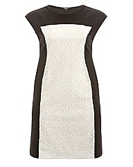 Koko Lace Contrast Scuba Dress