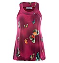 Praslin Butterfly Print Vest