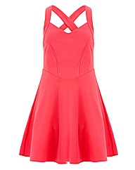 Koko Cross Over Back Multi Layer Dress