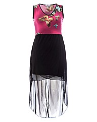 Praslin High Low Maxi Dress
