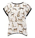 Praslin Cheetah Print T-Shirt