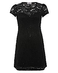 Praslin Sweetheart Spot Lace Dress