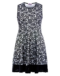 Praslin Floral Skater Dress