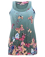 Praslin Butterfly Print Vest
