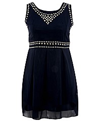 Praslin Stud Detail Dress