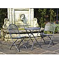 Cafe Latte Table And 2 Chairs Set 3Pc