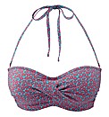 Cleo Hattie Twist Bandeau Bikini Top