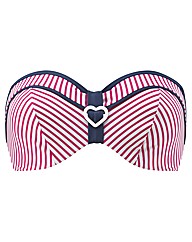 Cleo Lucille Bandeau Bikini Top