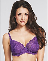 Just Peachy Lace Non Padded Balcony Bra