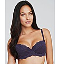 Just Peachy Lace Padded Balconette Bra