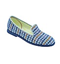 GBS Everett Mens Check Slipper