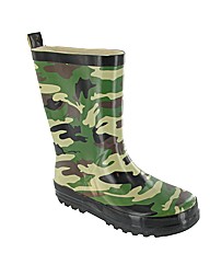 Boys Army Welly (Cotswold)