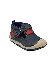 Start-rite Tiny Navy Fit H Shoes