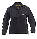 CAT FLEECE JACKET WITH OVERLAY