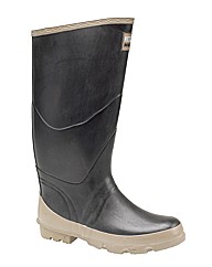 Bullseye Hood Rubber Wellington