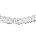 Sterling Silver Heavy Curb Chain 20in