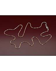 9ct Gold Two Tone Twist Chain