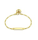 9ct Gold ID Padlock Bracelet
