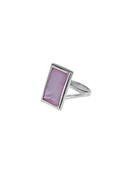 Sterling Silver Pink MOP Ring