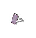 Sterling Silver Pink MOP Ring