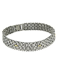 Five Bar Panther Bracelet