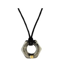 Large Nut and Bolt Necklace