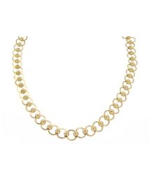 Silver Gold Plated Circle & Ball Nlet