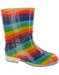 Cotswold PVC Kids Rainbow Welly