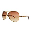Viva La Diva Flat Top Aviator Sunglasses
