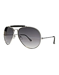 Viva La Diva Brow Bar Aviator Sunglasses