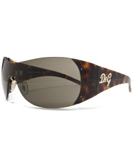 D&G Diamante Visor Sunglasses