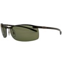 Rayban Tech Wrap Rimless Sunglasses