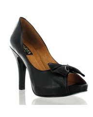 Marta Jonsson black leather platform
