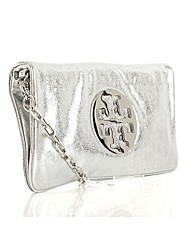 Tory Burch Metallic Reva Clutch