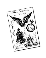 Stampendous Stamp Sets - Time Flies