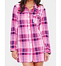 Pink Check Nightshirt