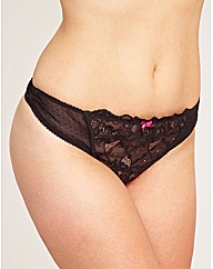 Just Peachy Lace Thong