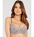 Just Peachy Lace Padded Balconette Bra