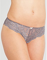 Just Peachy Lace Brief