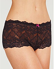 Just Peachy Lace Short