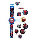 Spiderman Projection LCD Watch