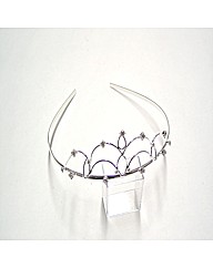 Silver Coloured Tiara
