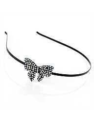 Black Bow Headband