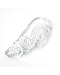 White Flower Headwrap