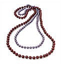 2pc Purple & Red Necklace