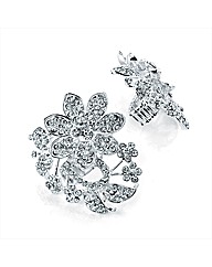Silver Coloured Elasticated Ring