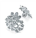 Silver Coloured Elasticated Ring