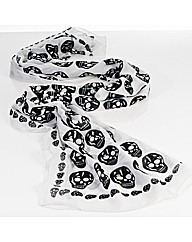Daniel Skull Scarf