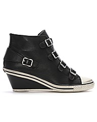 Ash Genial Black Wedge