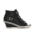 Ash Genial Black Wedge